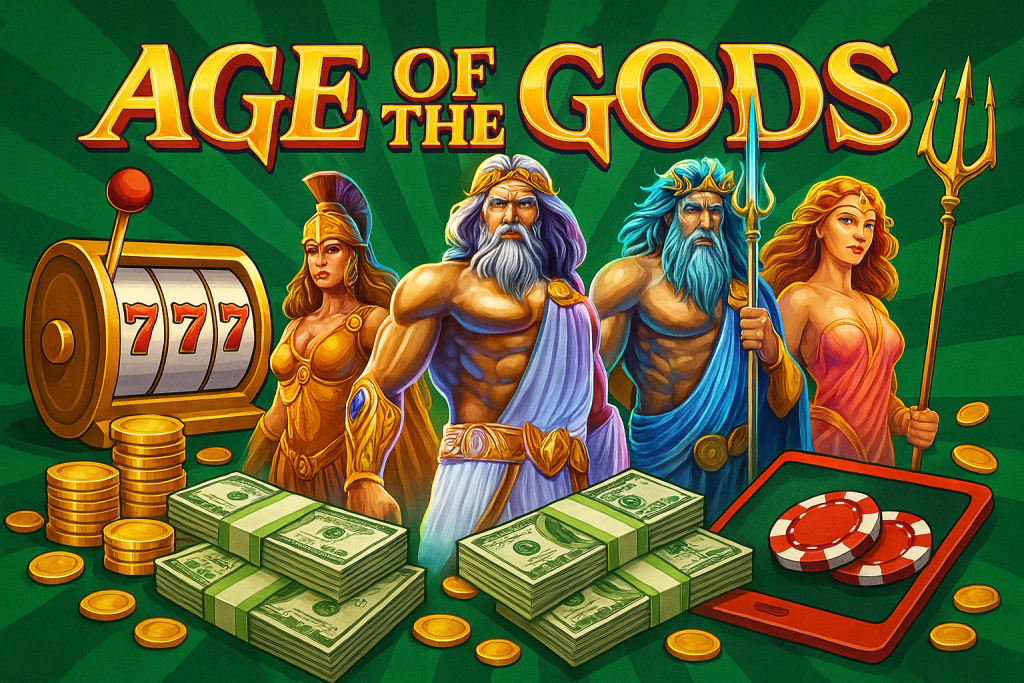 Age Of The Gods FLY168 – Slot Thần Thoại Với Jackpot Hấp Dẫn